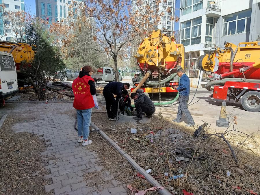 現(xiàn)場疏通了管道。.png