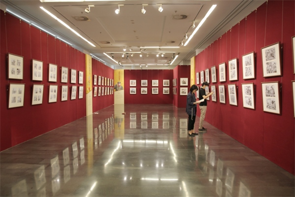 展覽現(xiàn)場。出版社供圖