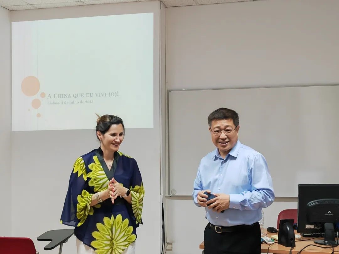 里斯本大學(xué)孔子學(xué)院組織漢語(yǔ)角活動(dòng)。 圖片來(lái)源：里斯本大學(xué)孔子學(xué)院公眾號(hào)