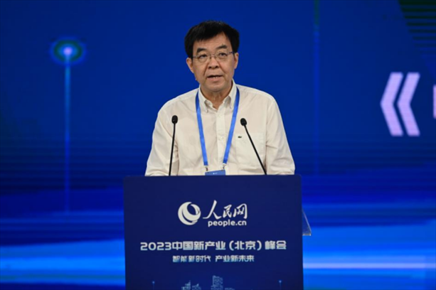 社會科學(xué)文獻出版社社長王利民。人民網(wǎng)記者 于凱攝