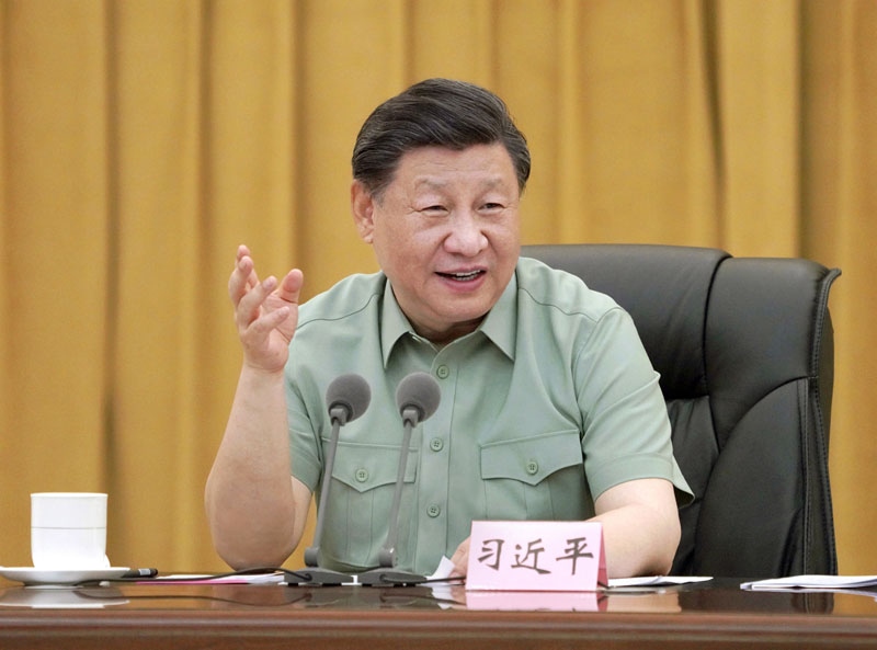 2023年7月26日，習(xí)近平到西部戰(zhàn)區(qū)空軍視察。
