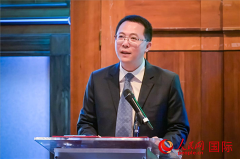 吳文海致辭。人民網(wǎng) 郭錦標攝