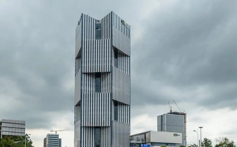 上海浦東新區(qū)，金磚國家新開發(fā)銀行總部大樓。