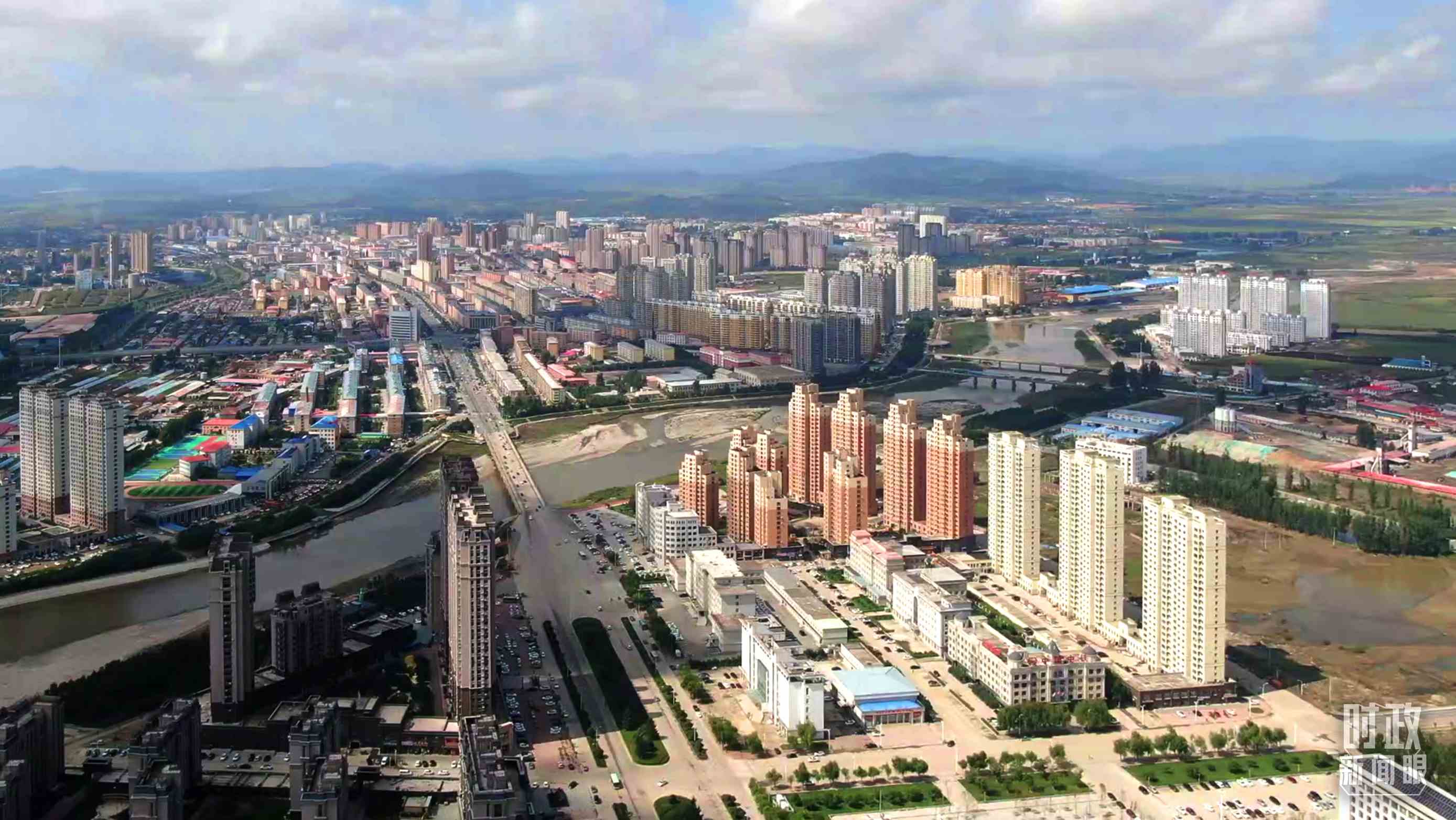 △尚志市境內(nèi)水網(wǎng)發(fā)達，螞蟻河、大泥河等穿境而過。（總臺央視記者張耿生拍攝）