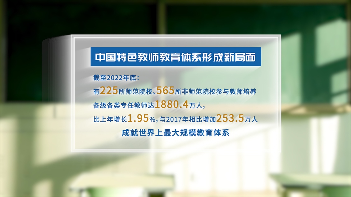 開學(xué)第一課丨【總書記的教書育人觀】建設(shè)教育強(qiáng)國(guó)，健全中國(guó)特色教師教育體系