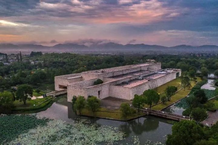 良渚博物院外景。圖源良渚古城微信公眾號(hào)