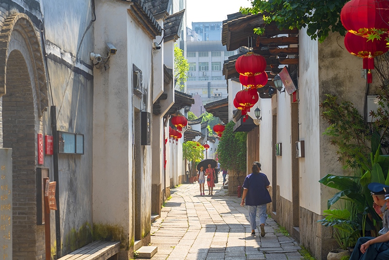 2019年6月28日，福建福州，三坊七巷風(fēng)光。