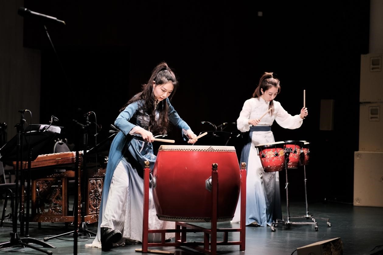 2024“歡樂春節(jié)”新春民族音樂會(huì)演出現(xiàn)場(chǎng)。于子恒攝