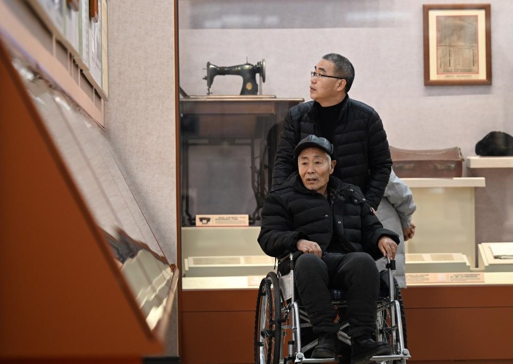 2024年1月29日，市民在平津戰(zhàn)役紀(jì)念館參觀。