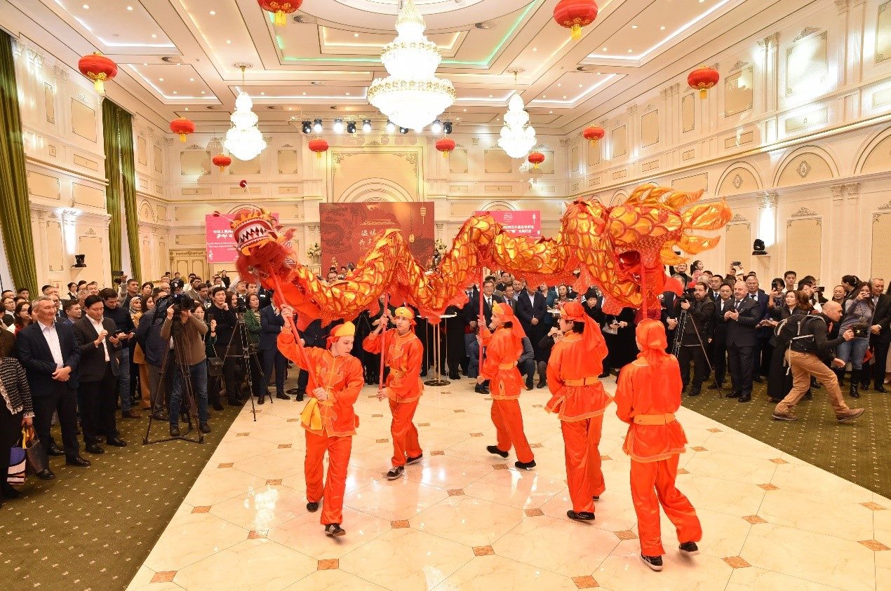 活動現(xiàn)場。中國駐阿拉木圖總領(lǐng)館供圖
