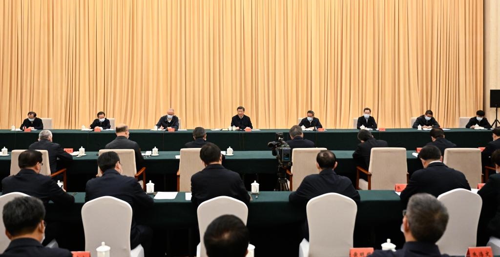 2023年5月11日至12日，習(xí)近平總書記在河北考察，主持召開深入推進(jìn)京津冀協(xié)同發(fā)展座談會(huì)并發(fā)表重要講話。新華社記者 李學(xué)仁 攝