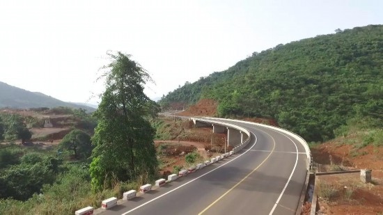 中塞友誼公路。