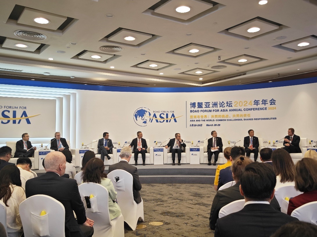 博鰲亞洲論壇2024年年會(huì)“加快應(yīng)對(duì)氣候變化行動(dòng)”分論壇。