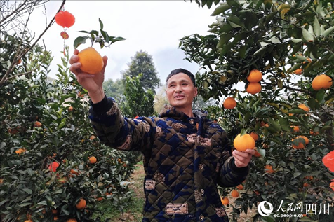 鐵牛村村民趙光進。人民網(wǎng)記者 朱虹攝