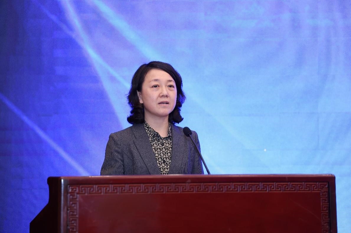 中華全國新聞工作者協(xié)會黨組成員、書記處書記吳兢致辭。主辦方供圖