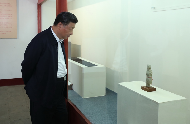 2021年5月12日，習近平總書記在河南省南陽市考察東漢醫(yī)學家張仲景的墓祠紀念地醫(yī)圣祠。
