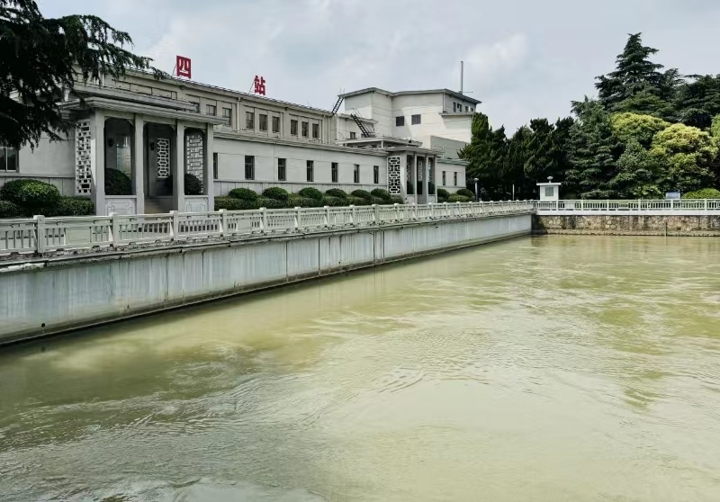 江都水利樞紐。受訪對象供圖