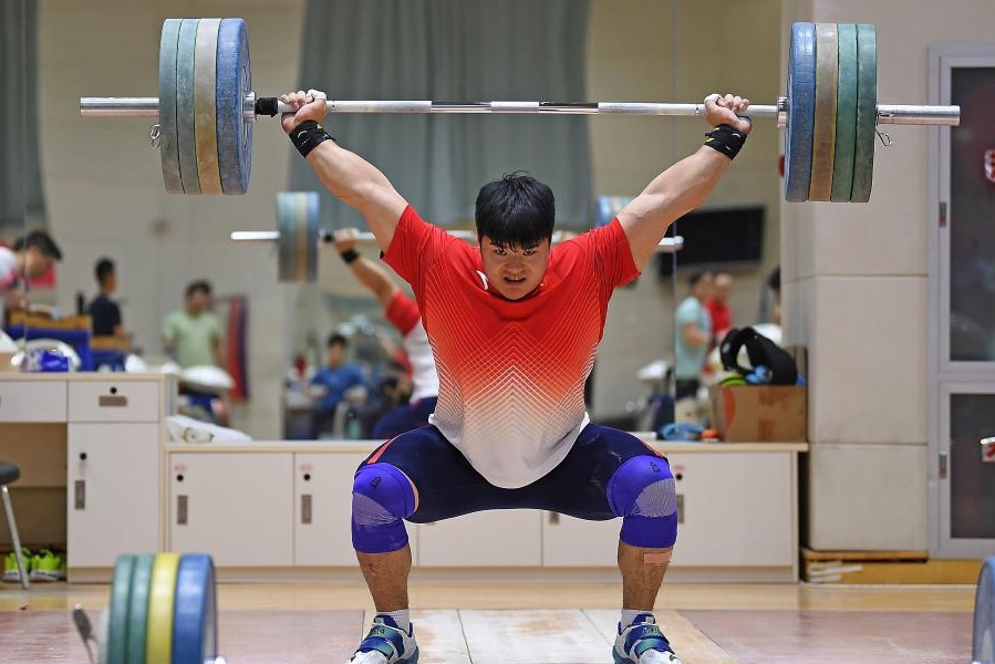 5月10日，國家隊選手劉煥華在訓(xùn)練中。新華社記者 侯昭康 攝