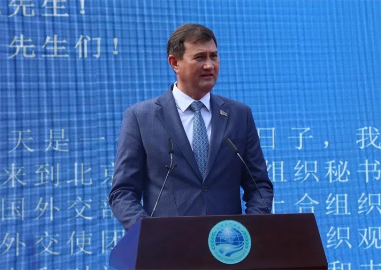 白俄羅斯外交部長馬克西姆·雷任科夫出席活動并致辭。主辦方供圖