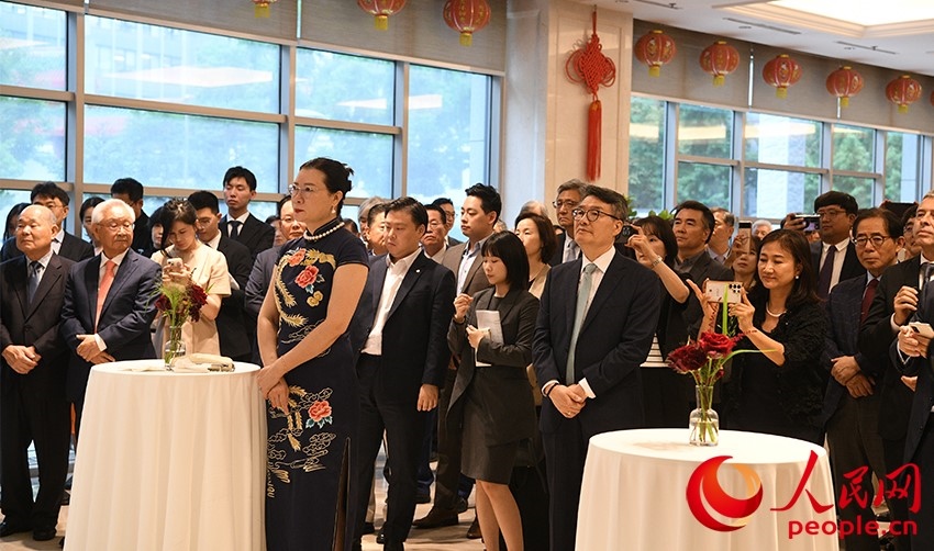 招待會現(xiàn)場。人民網(wǎng) 李帆攝