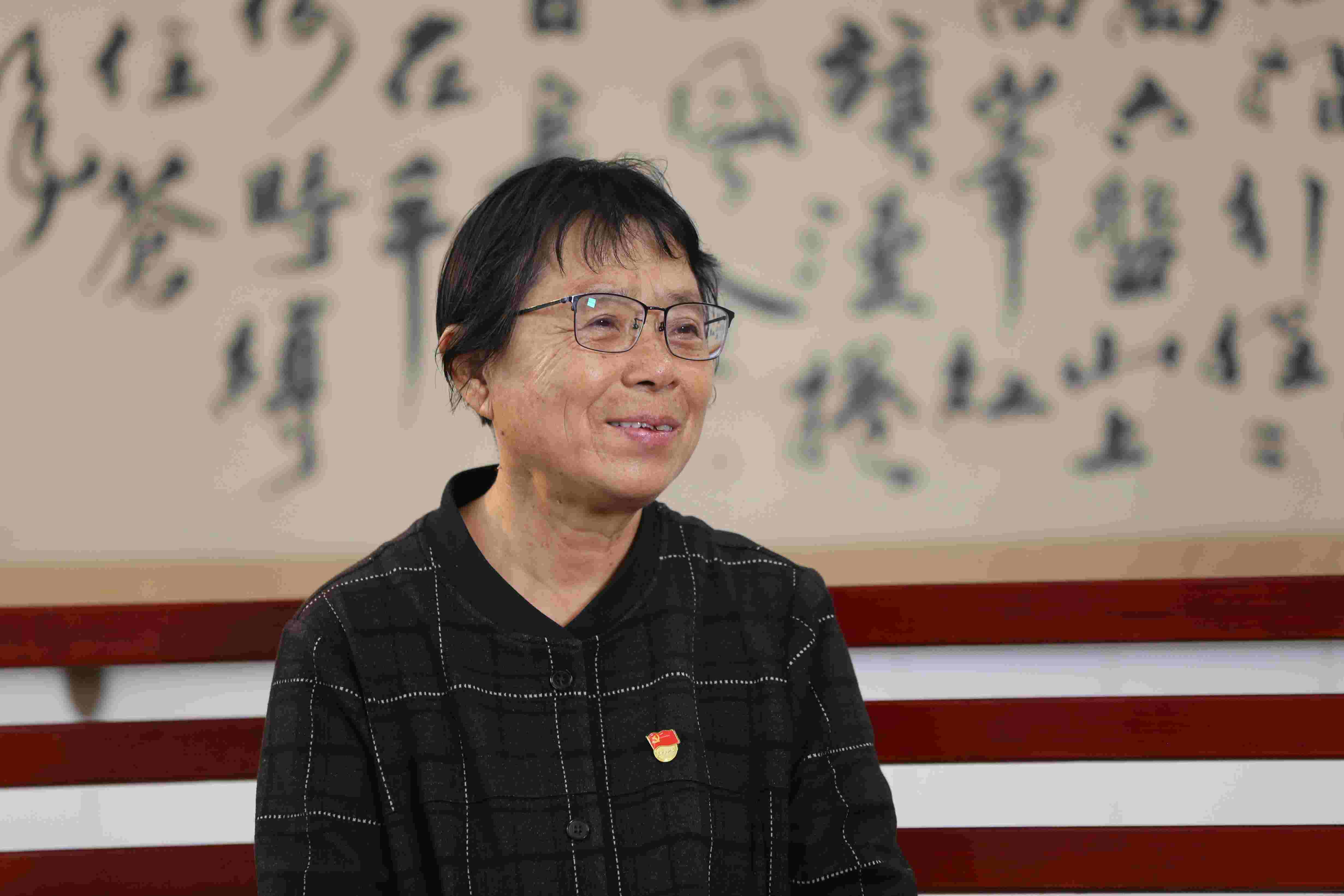 張桂梅。人民網(wǎng)記者 李發(fā)興攝