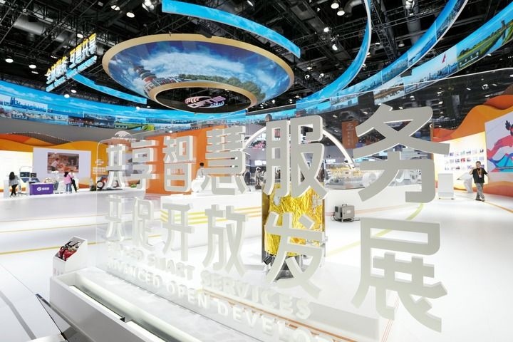 這是2024年9月11日拍攝的國家會議中心內(nèi)景。新華社記者 鞠煥宗 攝