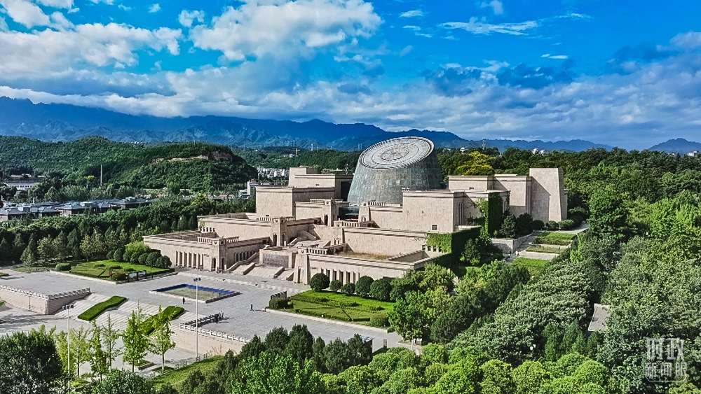 △ 寶雞青銅器博物院。（總臺(tái)記者趙振凱拍攝）