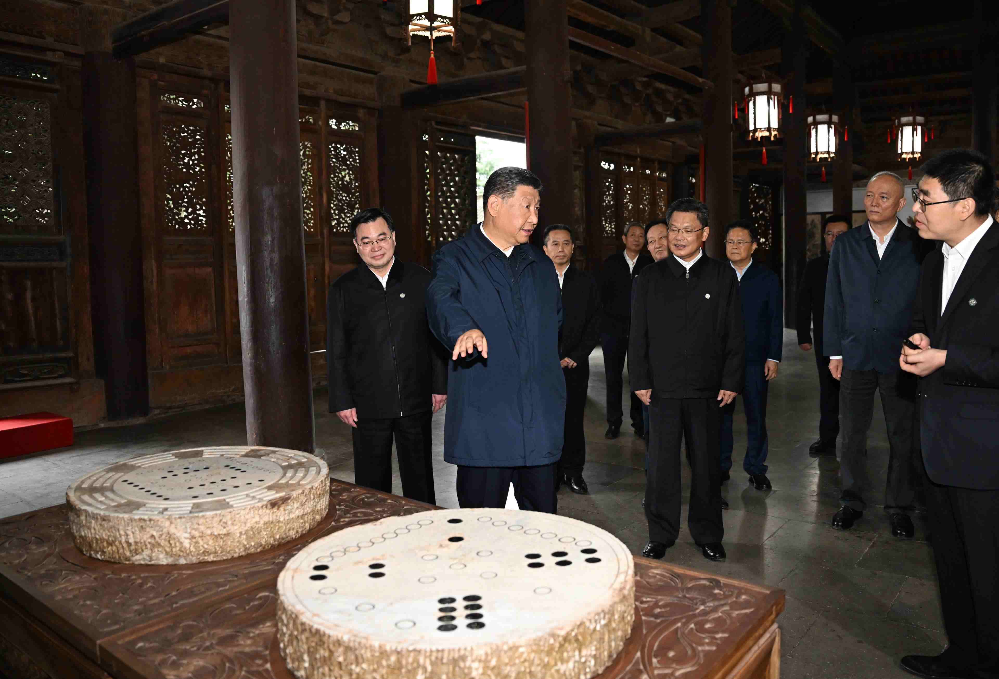 2024年9月10日，習(xí)近平總書(shū)記在甘肅天水考察了全國(guó)重點(diǎn)文物保護(hù)單位伏羲廟。