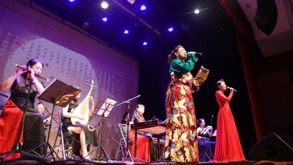 圖為演出場(chǎng)景。拉巴特中國(guó)文化中心供圖
