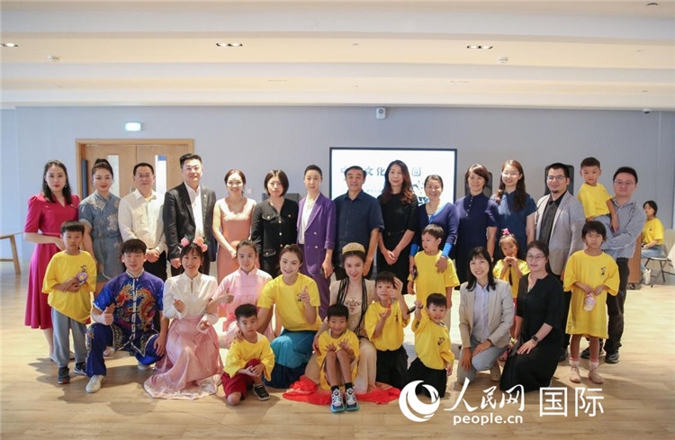開營儀式部分嘉賓合影。人民網(wǎng)中東中心分社塔里克·易卜拉欣攝