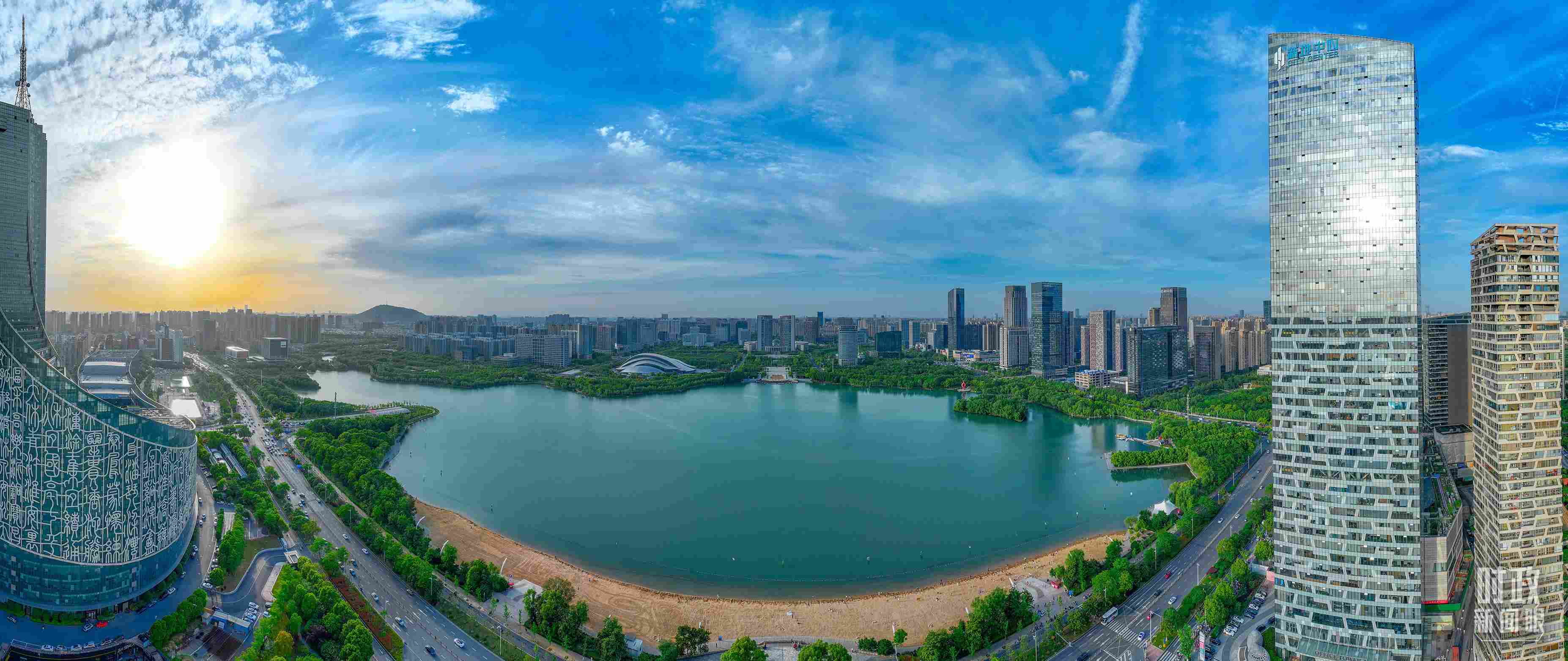 △安徽省合肥市。（合肥市蜀山區(qū)融媒體中心葛慶釗供圖）