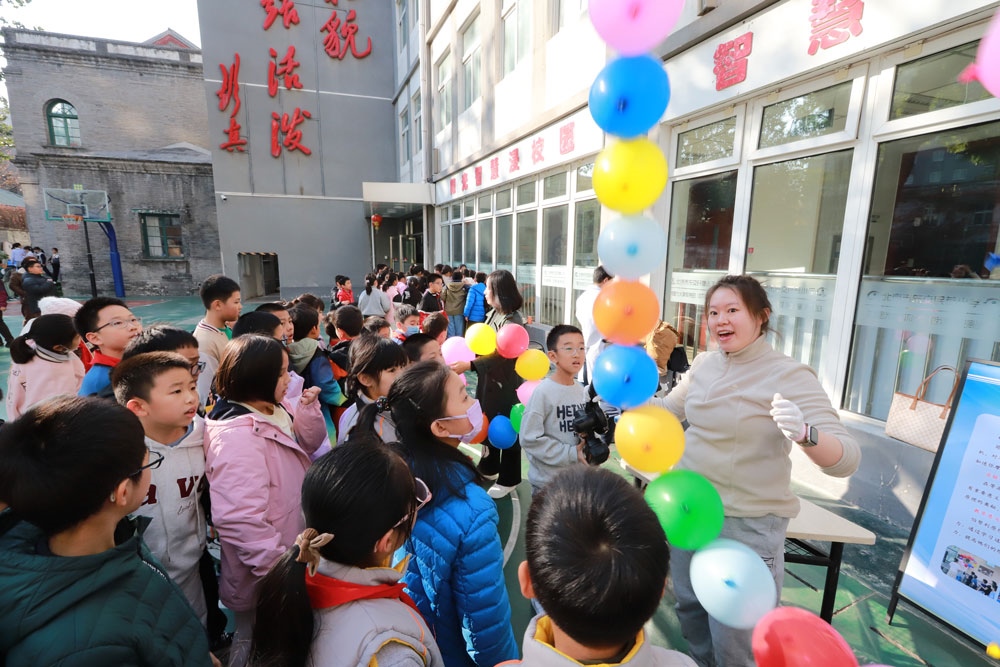 科學節(jié)現(xiàn)場。校方供圖