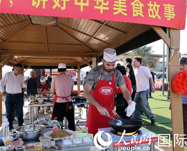 參賽一景。人民網(wǎng)記者管克江攝