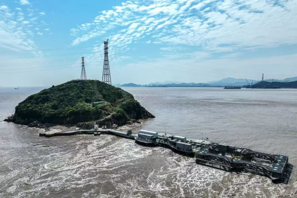 LHD潮流能發(fā)電站。受訪者供圖