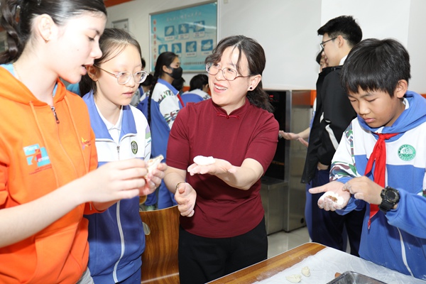 “見字如面，中法同心”青少年文化交流活動啟動。北京市教委供圖