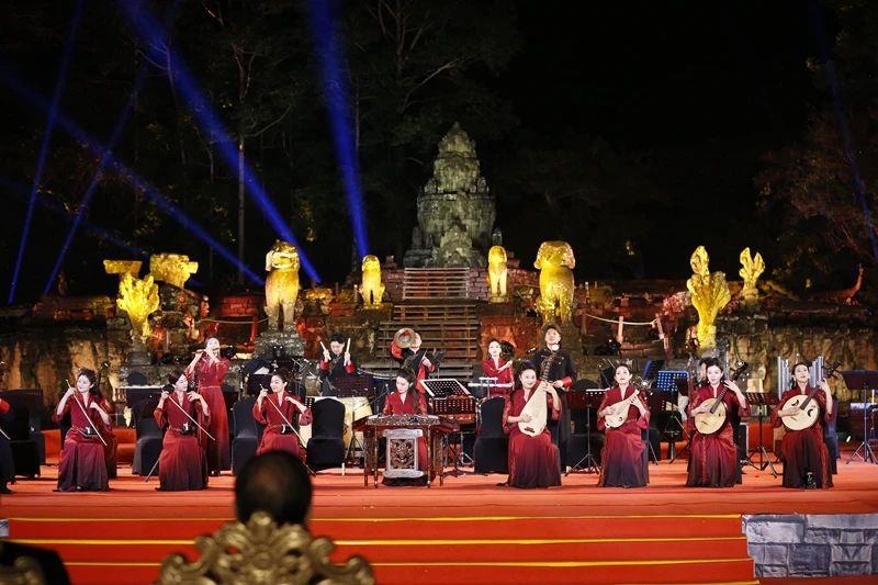 2024年1月13日，在柬埔寨暹粒舉行的“中柬人文交流年”啟動儀式。